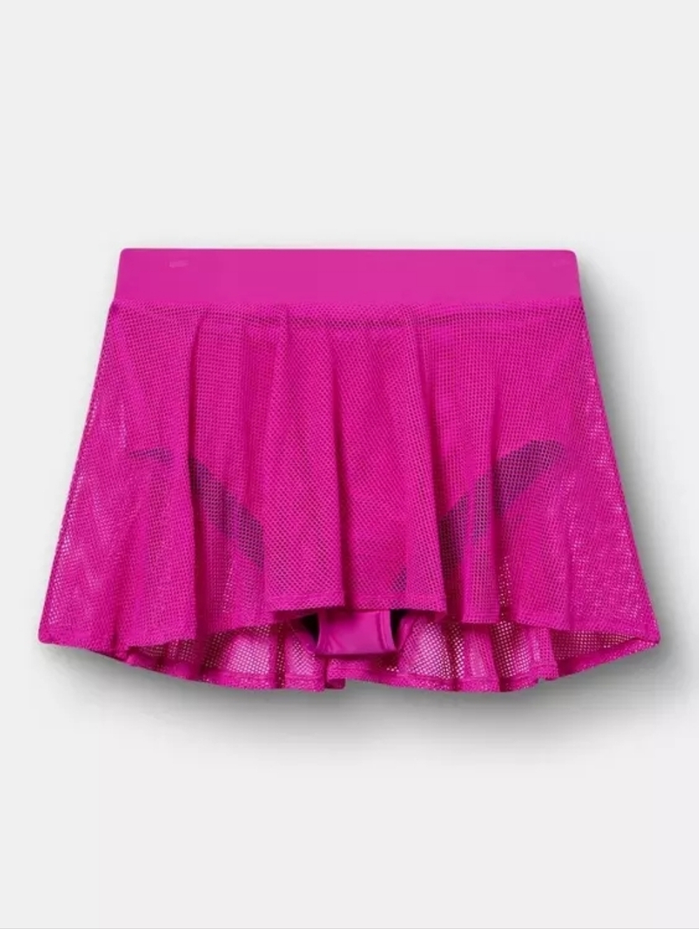 Torrid Pink Fuscia Mesh Swim Skirt Plus Size 3X Nwt